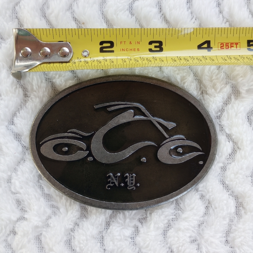 Orange County Choppers NY occ motorcycle new men's metal belt buckle